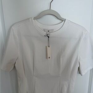 Structured White Banana Republic Shirt-White